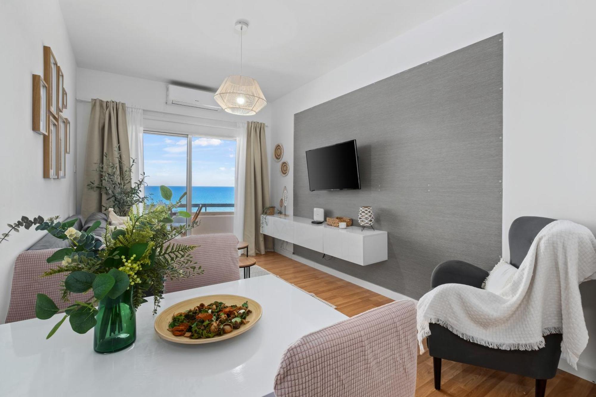 Lazuli Sea View Beachfront- Ap 61 Λάρνακα Εξωτερικό φωτογραφία