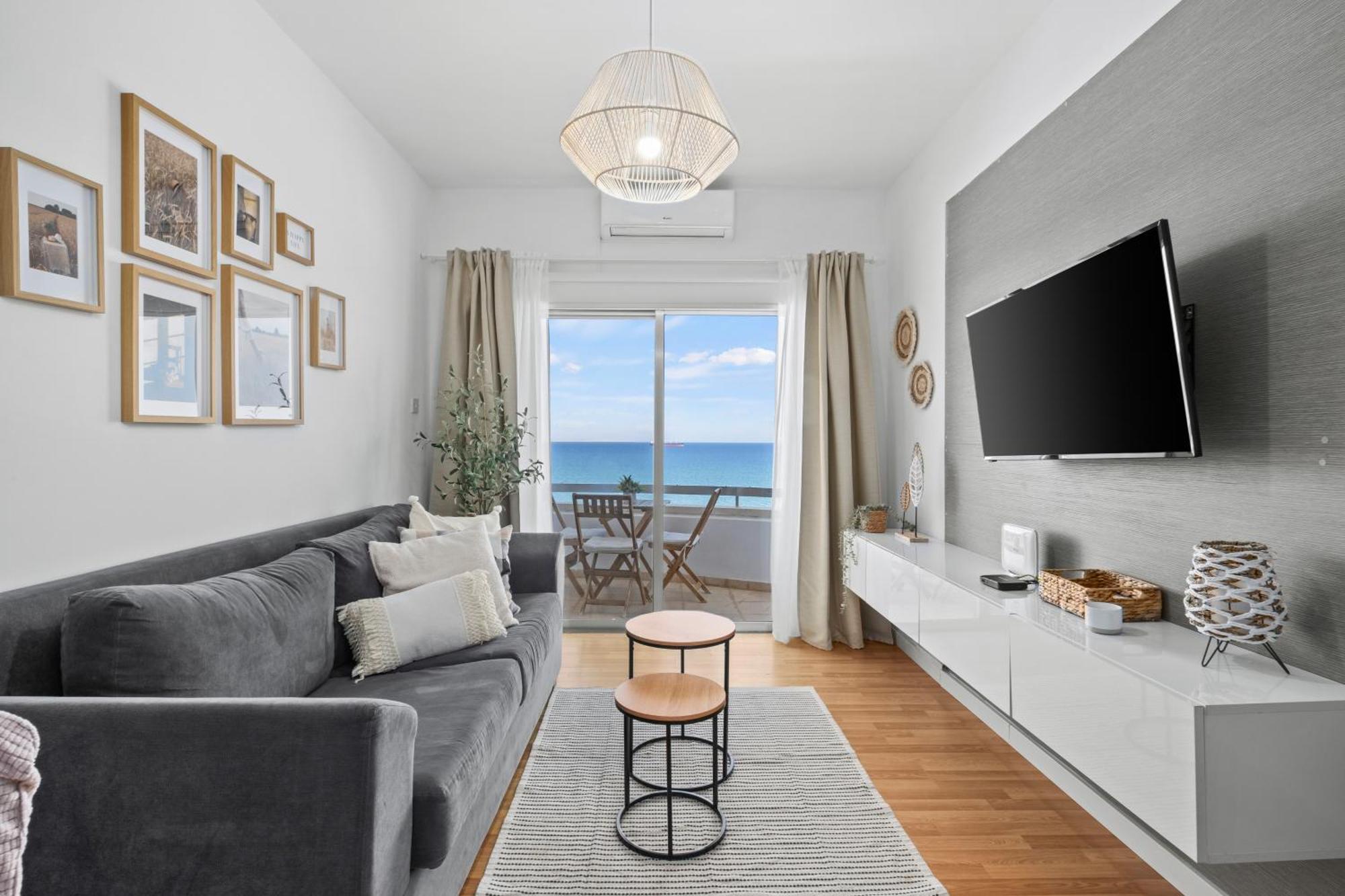 Lazuli Sea View Beachfront- Ap 61 Λάρνακα Εξωτερικό φωτογραφία
