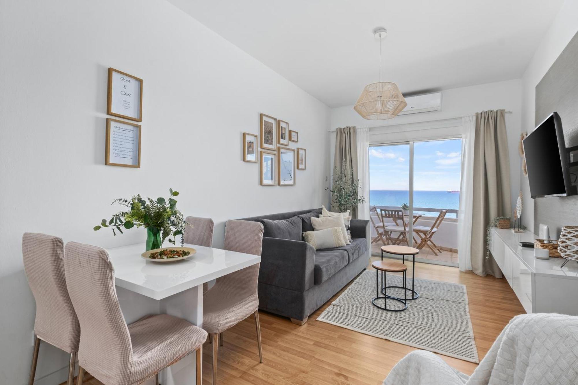 Lazuli Sea View Beachfront- Ap 61 Λάρνακα Εξωτερικό φωτογραφία
