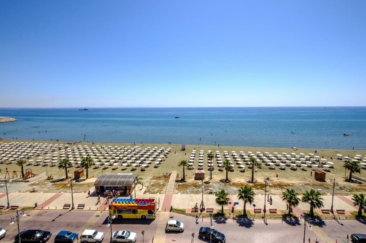 Lazuli Sea View Beachfront- Ap 61 Λάρνακα Εξωτερικό φωτογραφία